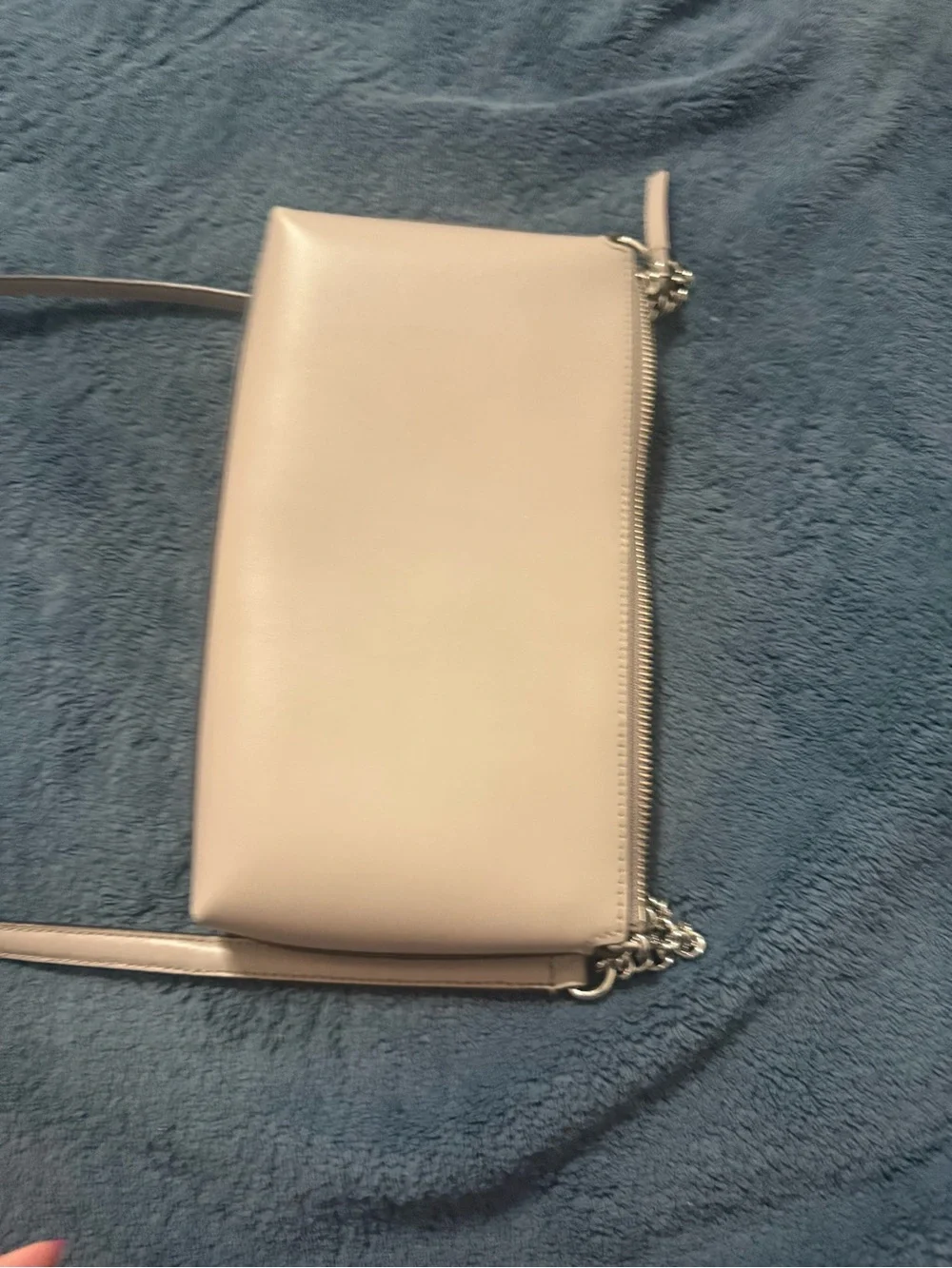 kate spade pale lavender leather mini shoulder bag